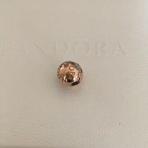 Pandora rose gold clip